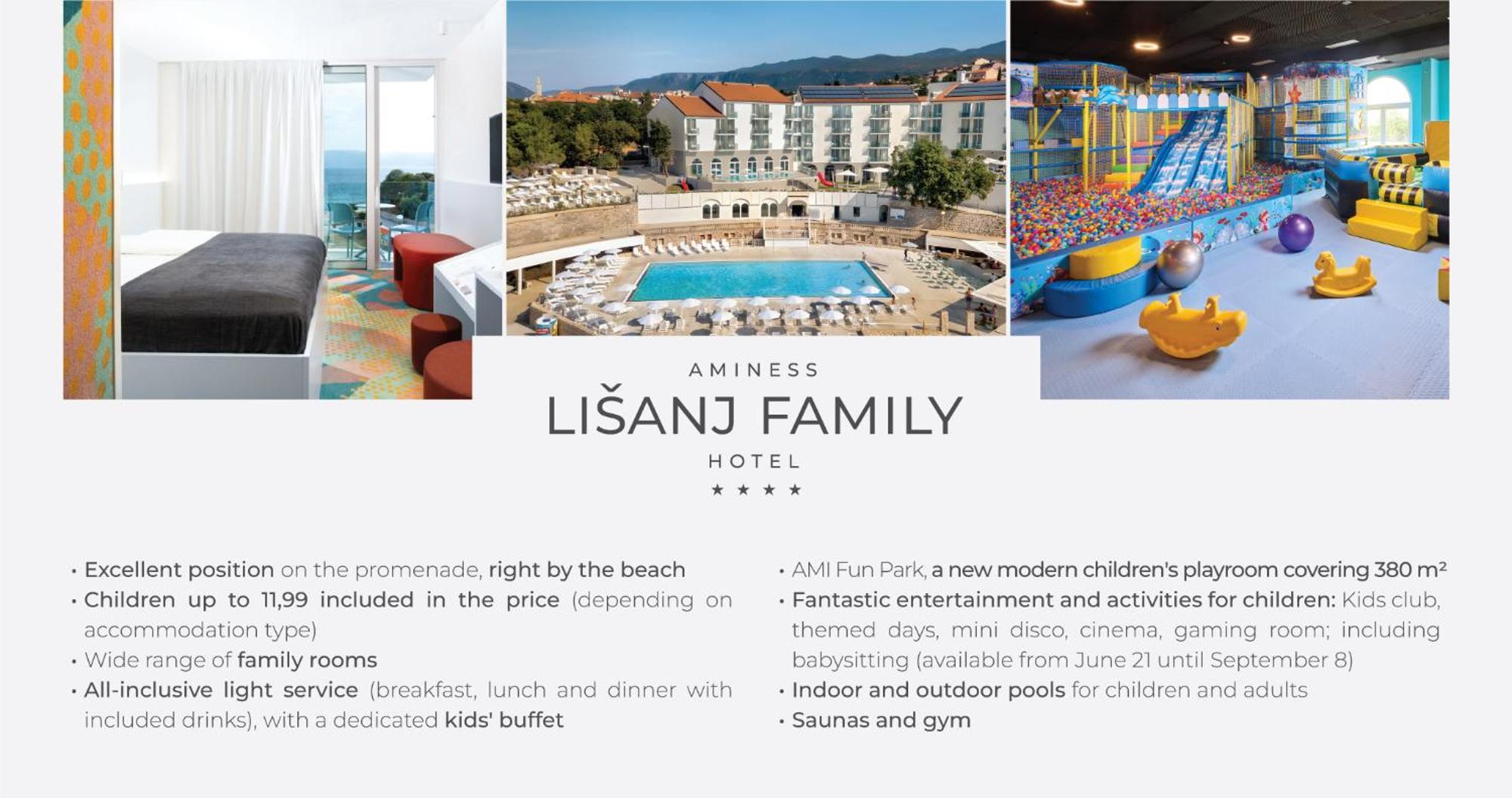 Aminess Vival Casa Lisanj Hotel Novi Vinodolski Kültér fotó
